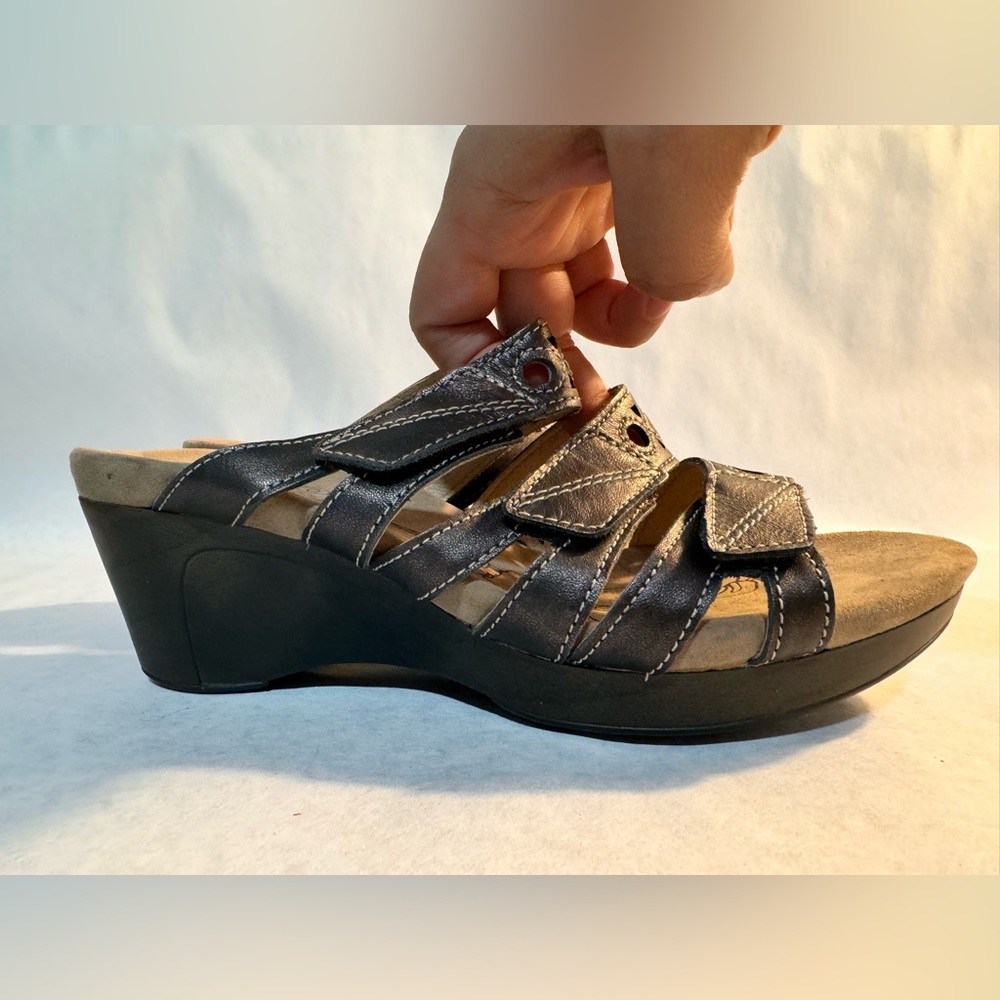 Romika Waikiki-15 Metallic Leather Sandal EU37 NEW
